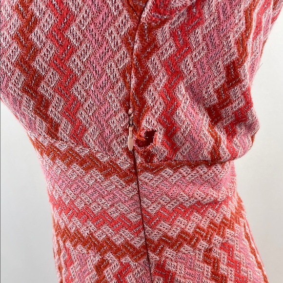 Aldomartins Pink Coral Chevron Maxi, 6 - Picture 6 of 14